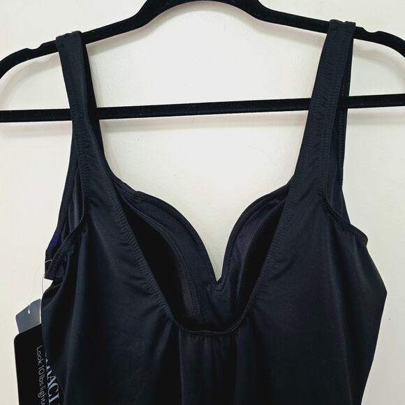 New Miraclesuit Temptress Gulf Stream Ombre Tummy Control One-Piece Swimsuit 16 - Picture 8 of 9